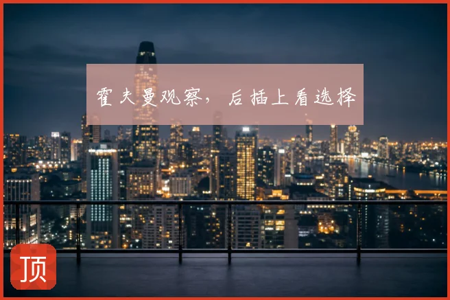 霍夫曼观察，后插上看选择